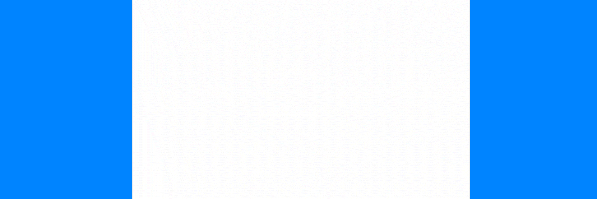 The AI bot welcome message